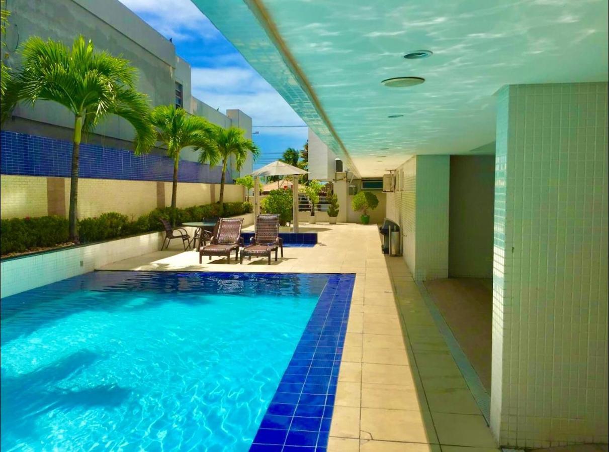 الشقق الفندقية João Pessoaفي  Flat Beira Mar Tambau المظهر الخارجي الصورة