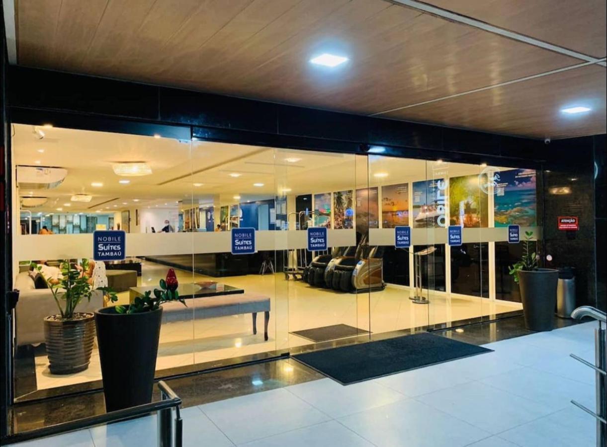 الشقق الفندقية João Pessoaفي  Flat Beira Mar Tambau المظهر الخارجي الصورة